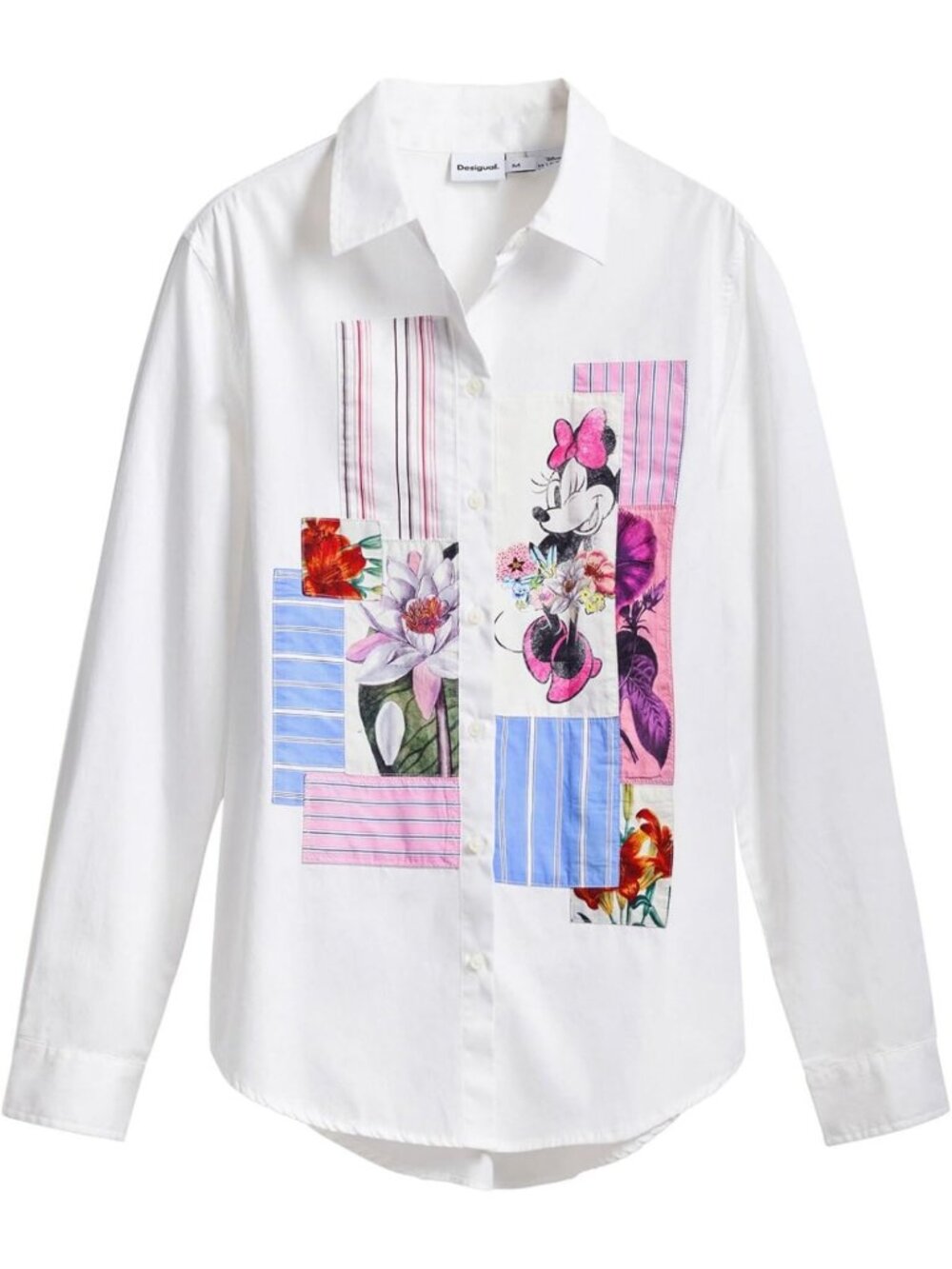 Floral Minnie Mouse Graphic Tee for Women | Cute Casual Top | Fun Summer Style